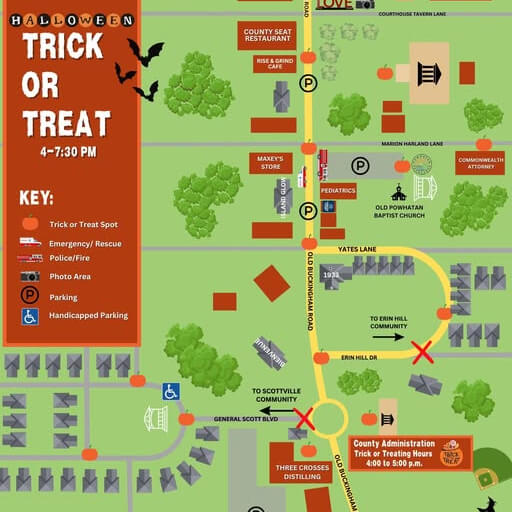 10/31: Village Trick-or-Treat in Powhatan